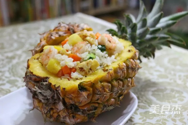 Pineapple Shrimp Fried Rice recipe