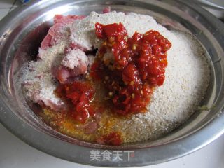 [sichuan] Steamed Pork with Sichuan Flavor recipe