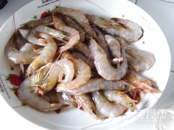 Stir-fried Shrimp with Onion recipe
