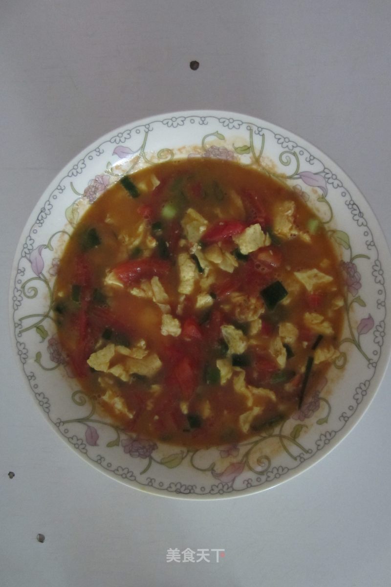 Tomato and Egg Soup recipe