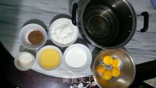 Rice Cooker Zebra Pattern Naked Cake recipe