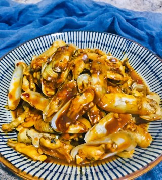 Stir-fried Razor Clams recipe