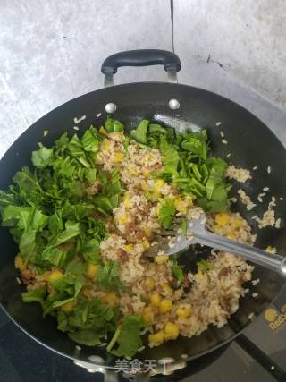 Stir-fried Rice with Pineapple Minced Pork recipe