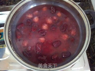 Red Peach K Red Date Stewed Lotus Seed recipe