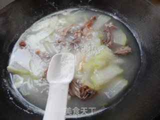 Winter Melon Duck Bone Soup recipe
