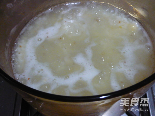 Osmanthus and Taro Congee recipe