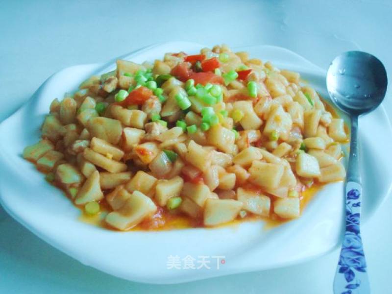 Ding Ding Fried Noodles-xinjiang Taste recipe