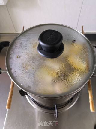 Spine Yam Corn Soup recipe