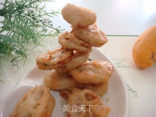 Crispy and Delicious "lotus Root Folder" recipe