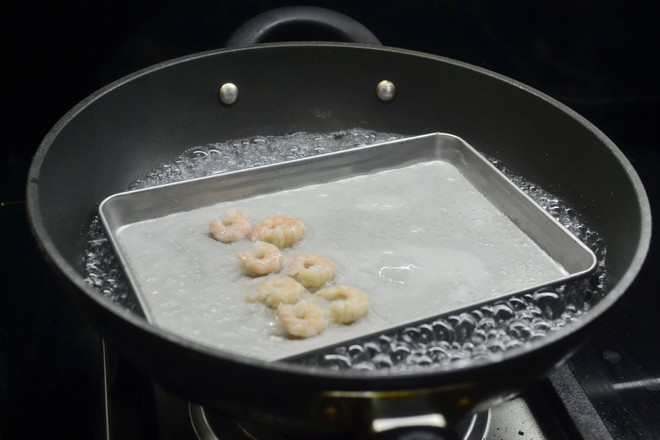 Four-color Shrimp Intestines recipe