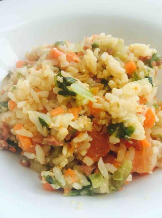 Simple Egg Fried Rice recipe
