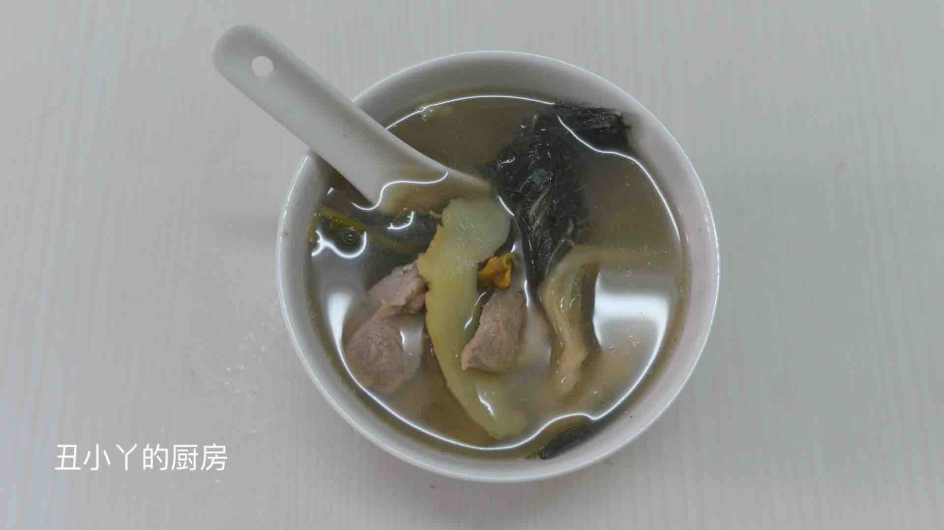 Dried Vegetables and Figs Pork Ribs Soup recipe