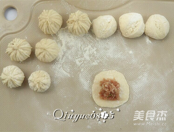 White Radish Buns recipe