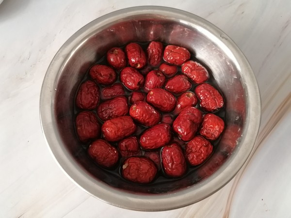 Net Red Snack Milk Jujube recipe