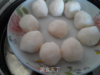 Steamed Fish Cake and Fish Balls recipe