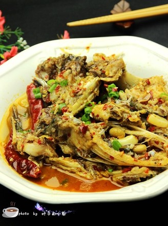 Spicy Boiled Fish Head and Fish Bone