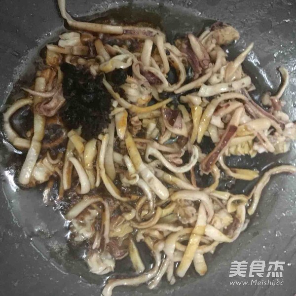 Squid with Pepper recipe