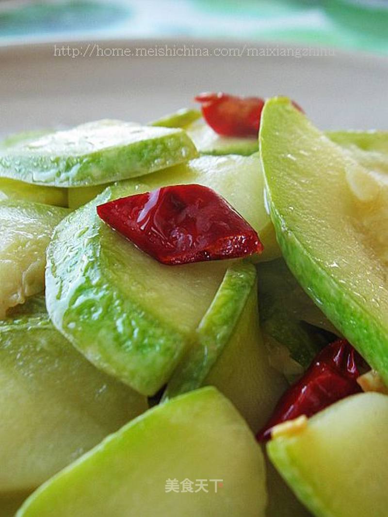 Sour and Spicy Zucchini recipe