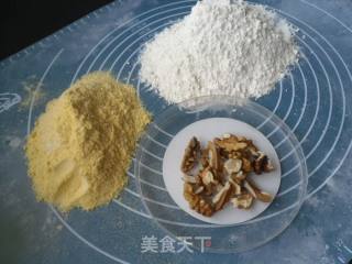 Cornmeal Walnut Cake recipe
