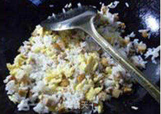 Sweet and Not Spicy Fried Rice with Egg recipe