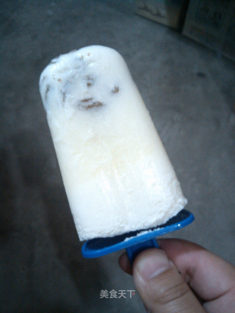 Fresh Milk Raisin Popsicles recipe