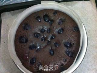 Blueberry Chocolate Cake recipe