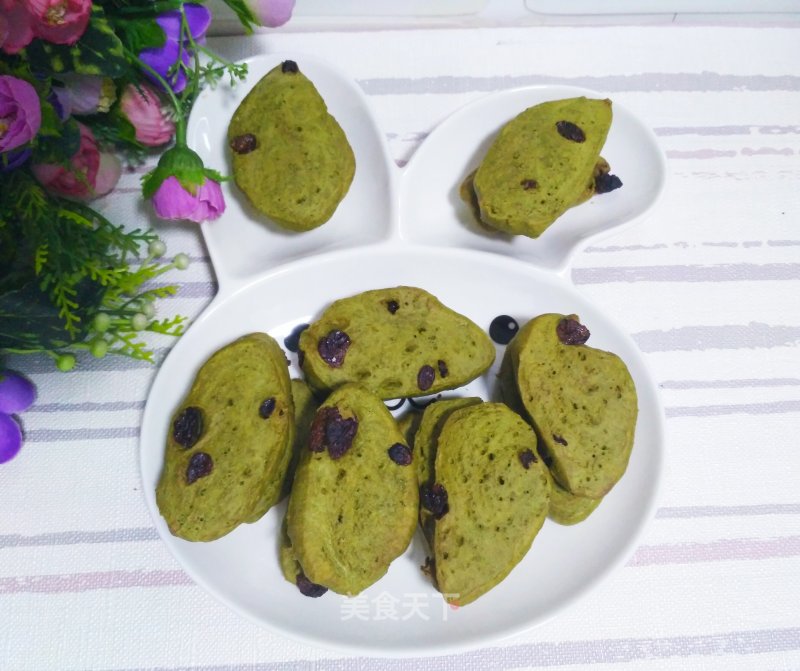 Low Sugar and Low Oil Matcha Biscuits recipe