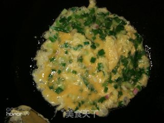 Stir-fried Tomato with Chopped Green Onion and Egg recipe