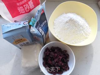 Cranberry Whipped Cream Scones recipe