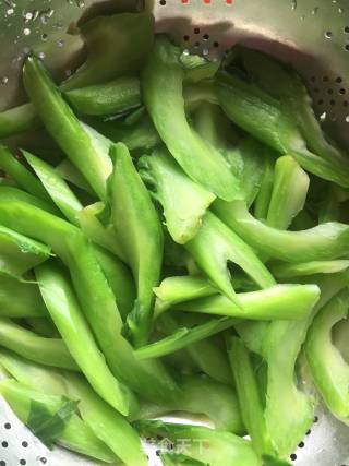 Bacon Stir-fried Vegetable Stem recipe