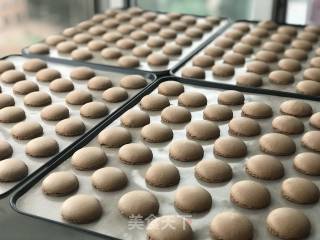 Cocoa Coffee Macaron recipe