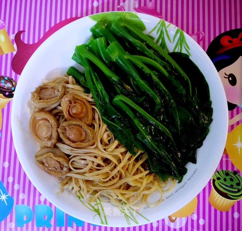 Baby's Dinner-noodles in Abalone Sauce