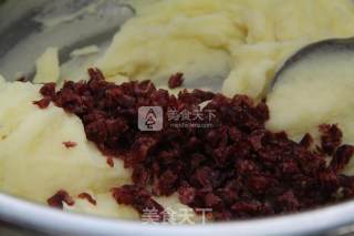 Cranberry Creamy Mashed Potatoes recipe