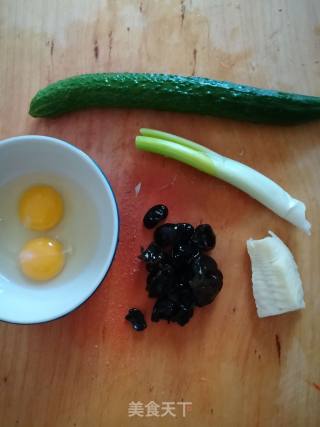 Vegetarian Fried Cucumber recipe