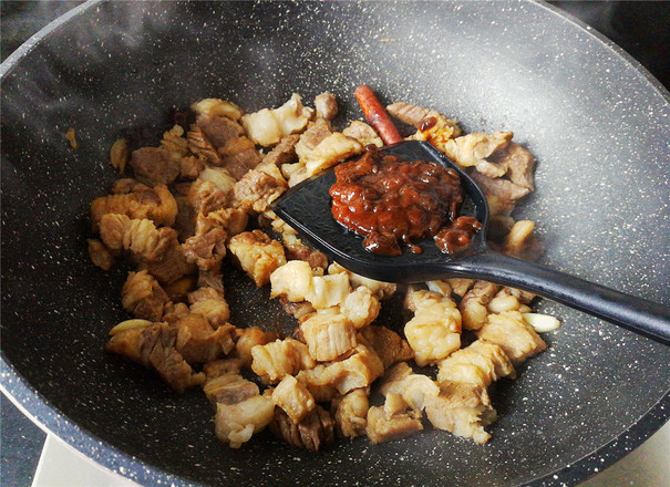 Sauerkraut Beef Brisket Noodle recipe