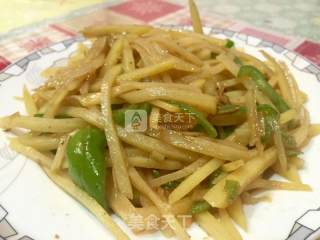 Hot and Sour Potato Shreds recipe