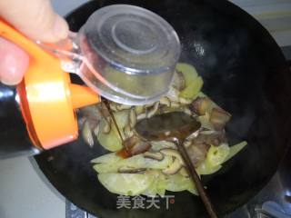 #蜡味#potato Chips with Bacon and Mushrooms recipe