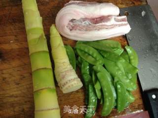 Stir-fried Snow Peas recipe