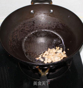 Stir-fried Potherb Mustard with Oil Residue recipe