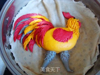 [henan] Golden Chicken New Year Bean Paste (creative Pastry) recipe