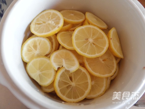 Stewed Lemon with Rock Sugar recipe