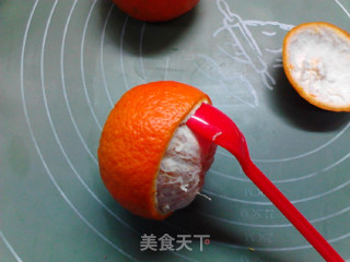 Orange Steamed Custard recipe