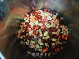 Carrot, Tremella, Lotus Seed Rice Paste recipe