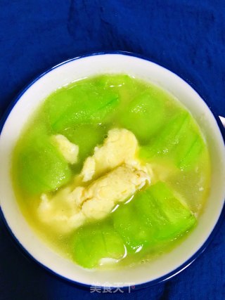 Loofah and Egg Soup recipe