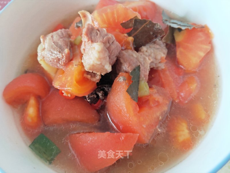 Beef Persimmon Soup recipe