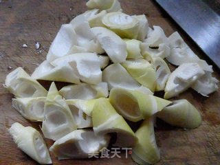 Fried Clams with Bamboo Shoots recipe