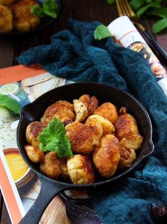 Fried Baby Potatoes with Salt and Pepper Cumin recipe