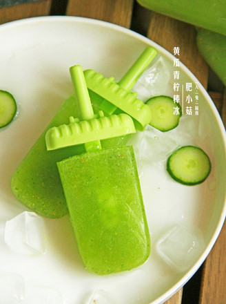 Cucumber Lime Pops recipe