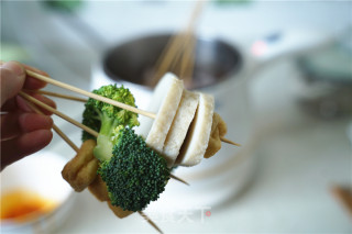 Oyster Steamed Egg Skewers Pot recipe