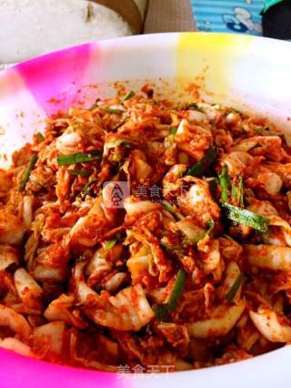 Refreshing Spicy Cabbage recipe
